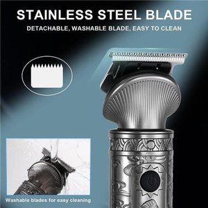 Beard Trimmer Kit for Men Professional Hair Clipper Trimmer 6 in 1